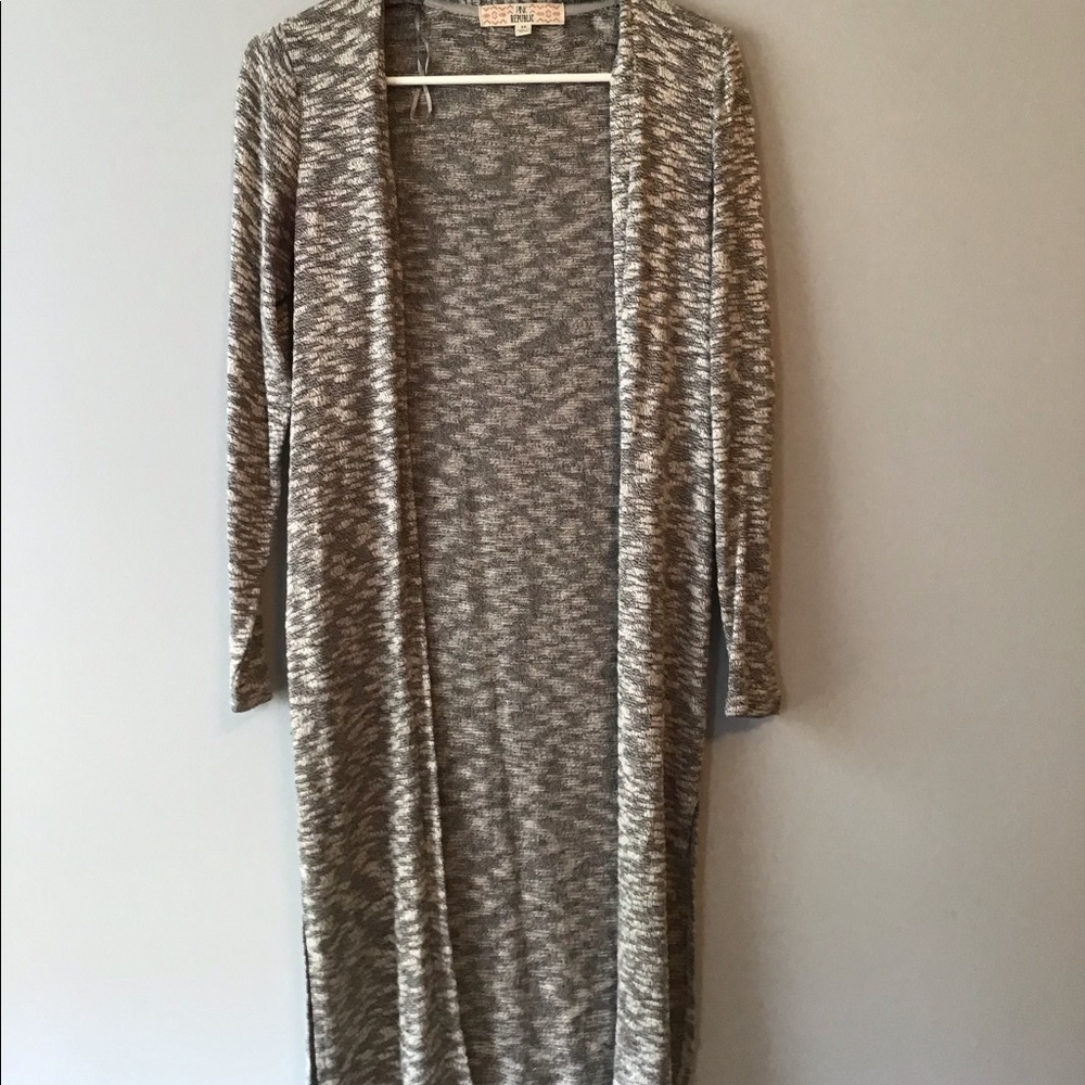 Long Pink Republic Cardigan